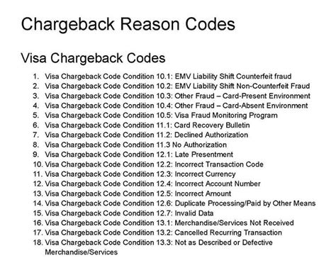 compauth reason codes.